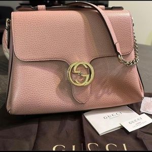 Soft pink Gucci bag